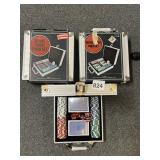 THREE NEW POKER TRAVEL SETS