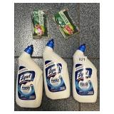 THREE NEW LYSOL TOILET BOWL CLEANERS AND