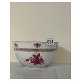 HAND PAINTED HEREND HUNGARY NUMBERED ON BOTTOM