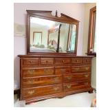 CHERRY DRESSER 12 DRAWER 65 INCHES WIDE X 20