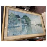 MONET - 1972 IN FRAME 27" X 42"