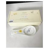 LENOX BUTTERFLY MEADOW SPOON REST NIB