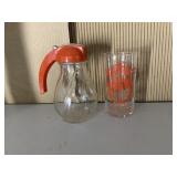 VINTAGE SYRUP, GLASS ADVERTISING FIREMEN