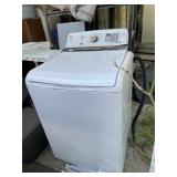 GE WASHER, WORKS GREAT, NEEDS TOUCH UP PAINT