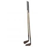 HICKORY SHAFT GOLF IRONS