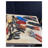 HOSE CUTTING TOOLS, LOCK JAW PLIERS, ETC.