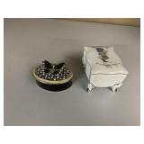 TRINKET BOXES, HOLLY HOBBY & BUTTERFLY