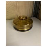 AMBER ROUND JEWELRY DISH