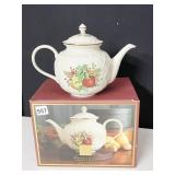 LENOX  BOXWOOD & PINE CARVED TEAPOT NIB