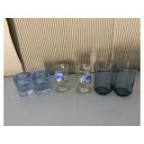 CANDLE HOLDER, SMALL GLASSES