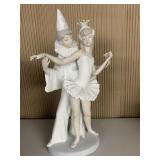 LLADRO BALLERINA WITH CLOWN 10.5" H