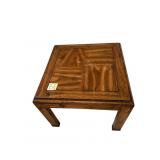 MID-CENTURY MODERN LANE PARSONS STYLE LOW SQUARE