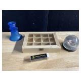 JEWELRY BOX, 3 RIVERS SNOW GLOBE, LIBERTY BELL,