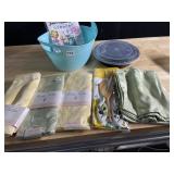 DAMASK NAPKINS, ETC.