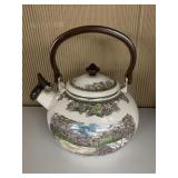 TEA KETTLE, NEVER USED, BRIDGE SCENE