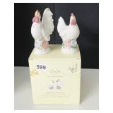 BUTTERFLY MEADOW ROOSTER SALT & PEPPER SET IN BOX