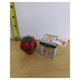ALPHABET BOX AND TOMATO