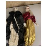 PORCELAIN DOLLS 17" LONG