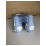 WEDGWOOD FLUTED JASPER PEPPER & SALTSHAKER