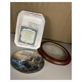 LIGHTHOUSE COLLECTOR PLATE BRADFORD EXCHANGE WITH