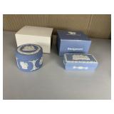 WEDGWOOD TRINKET BOXES, TIMES 2
