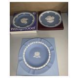 WEDGWOOD PLATES 7", TIMES 3