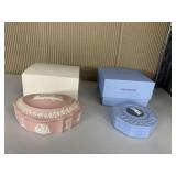 WEDGWOOD TRINKET BOXES, TIMES 2