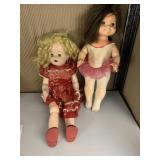 BALLERINA DOLL, UNMARKED DOLL