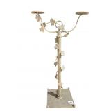 METAL IVY WRAP CANDLE STAND 24" H X 14" W