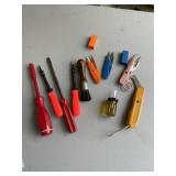 STANLEY UTILITY KNIFE, SCREW DRIVERS, ETC.