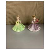 JOSEF BIRTHSTONE FIGURINES AUGUST & JULY