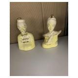 VINTAGE ASIAN MAN & WOMAN