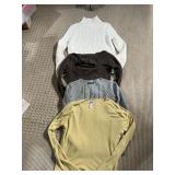 SWEATERS TRIBAL, I CREW, KAREN SCOTT, CHICO