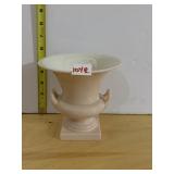 BRITISH HAND COLORED TEACUP AND LINER