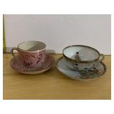 JAPANESE CORTANA CUP AND SAUCER WITH THE HAND