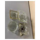 ASHTRAYS COLONIAL MANOR ADVERTISING