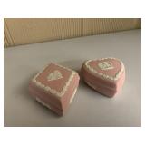 WEDGWOOD MINI TRINKET BOX, TIMES 2