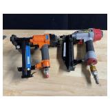 PNEUMATIC FINISH NAILER, PLASTIC CAP STAPLER