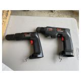 SKILL CORDLESS DRILLS, NO CHARGER, NO BATTERY