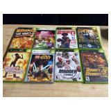 X-BOX GAMES STAR WARS, LORD OF THE RINGS, ETC.