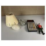 ALABASTER EGG, TEXAS INSTRUMENTS CALCULATOR, ETC.