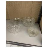 BOWLS 1 MARKED FOSTORIA 1992