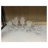 DEPRESSION WINE GLASSES & OTHERS
