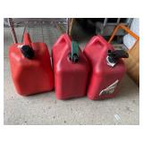 3 GAS CANS
