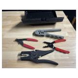 WIRE STRIPPERS, CRAFTSMAN CASE
