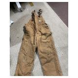 CARHARTT OVERALLS, SIZE 46