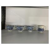 TEACUPS COACH SCENE, ENGLAND MUG