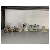 FIGURINES INCLUDE LEFTON, OCCUPIED JAPAN, LOVIE