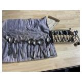 SOUVENIR SPOONS, PLATED SPOONS