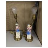 FIGURAL LAMPS12.5" H
